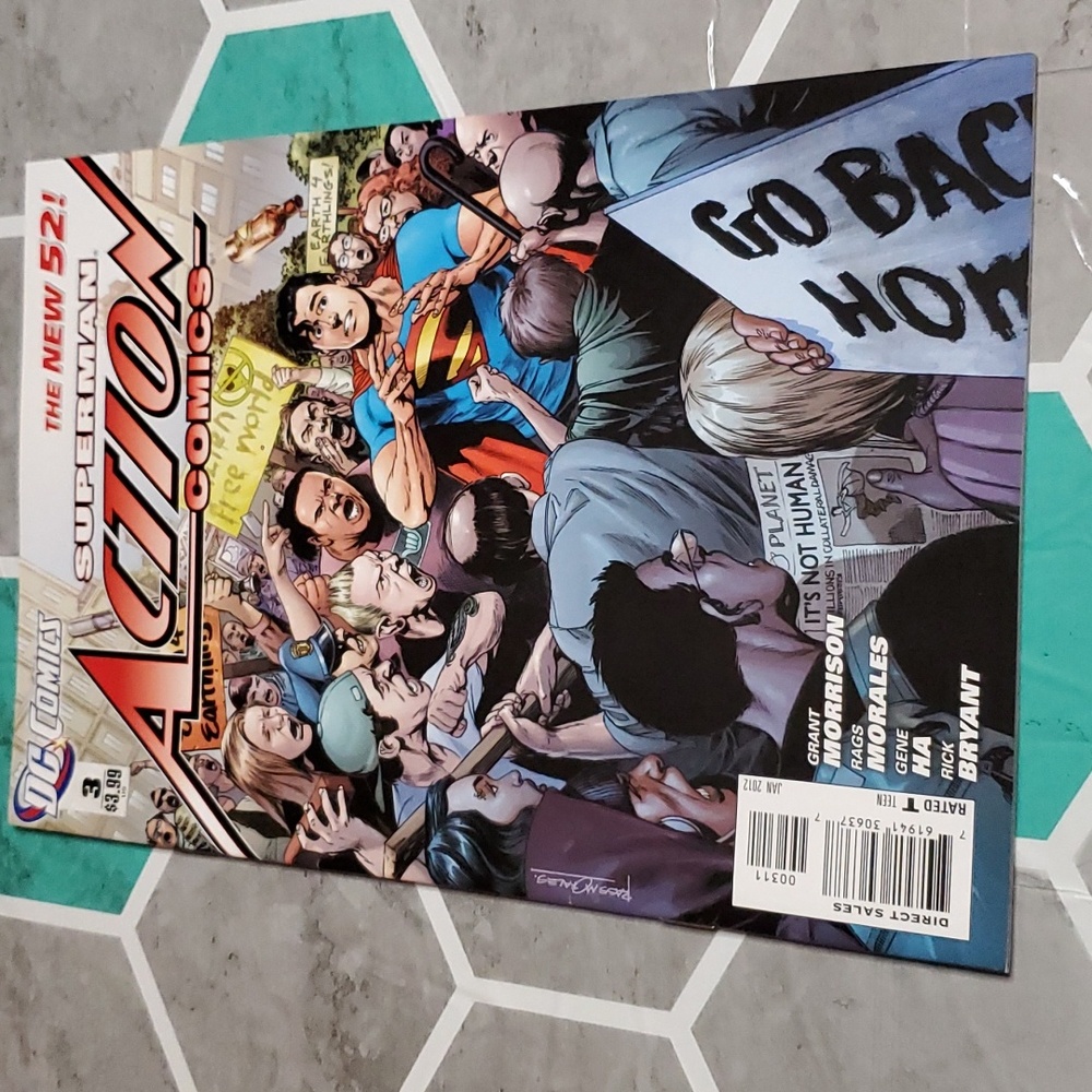 DC #3 Superman Action Comics The New 52 #Z28